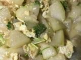 冬瓜炒鸡蛋的做法[图]