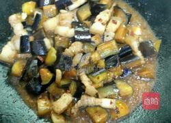 红烧肉茄子的做法图解5
