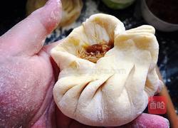 南瓜猪肉粉丝包子的做法图解10