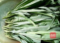 炒苦麦菜的做法图解1