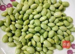炒毛豆的做法图解1