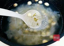 冰糖银莲绿豆粥的做法图解4