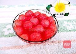 冰镇西瓜球的做法图解6