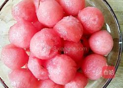 冰镇西瓜球的做法图解4