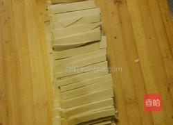 肉丝豆皮的做法图解1
