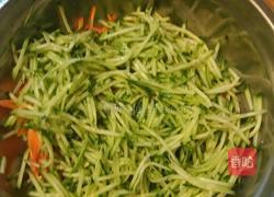 肉丝豆皮的做法图解3