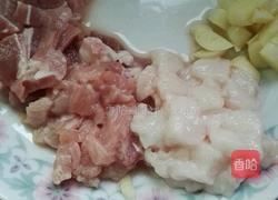 秋葵炒肉的做法图解3