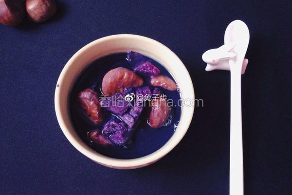 补肾紫薯蜜栗汤