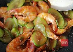 黄瓜炒大虾的做法图解10