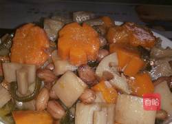 火腿炖莲藕花生海带汤的做法图解18