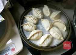 白菜猪肉馅水煎包的做法图解9