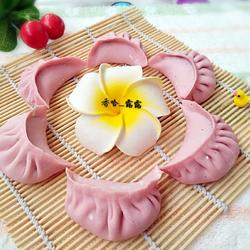 红心火龙果汁大蒸饺的做法[图]