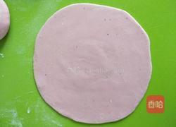 红心火龙果汁大蒸饺的做法图解10