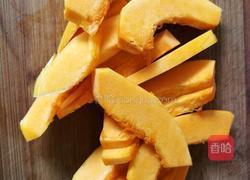 蜜豆南瓜墩儿的做法图解2
