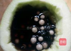 梨瓜西米黑米露的做法图解4