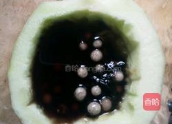 梨瓜西米黑米露的做法图解6