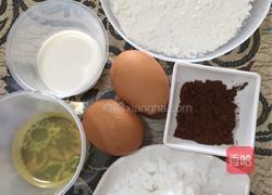 六寸斑马纹戚风的做法图解2