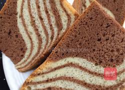 六寸斑马纹戚风的做法图解21