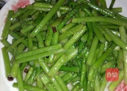 卢笋炒火腿丁的做法图解6