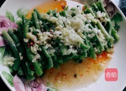 油泼蒜蓉豇豆的做法图解3