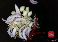 卢笋炒火腿肉片的做法图解4