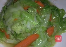 清炒莲花白的做法图解5