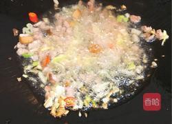 腊豆干炒毛豆的做法图解3