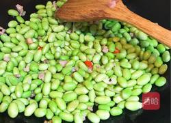 腊豆干炒毛豆的做法图解4