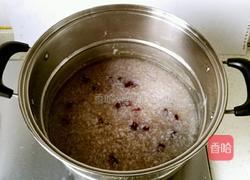 紫薯双米粥（宝宝辅食）的做法图解4