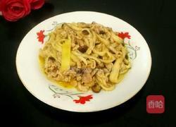 蟹味菇炒肉丝的做法图解7