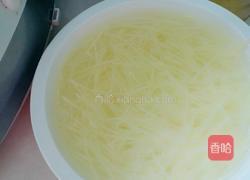 土豆丝炒饼的做法图解3