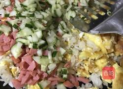 鸡蛋炒米饭的做法图解5