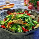 秋葵炒肉