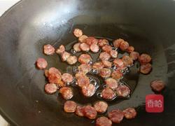 腊肠杂蔬焖饭的做法图解4
