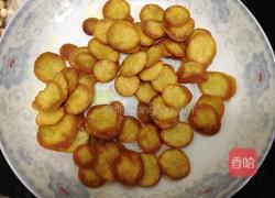 青菜炒豆饼的做法图解3