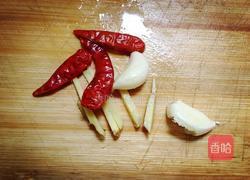 青菜炒豆饼的做法图解4