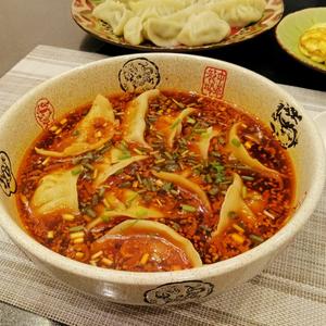 酸辣汤水饺