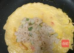 火腿蛋包饭的做法图解4