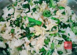 芥兰瘦肉炒饭的做法图解7