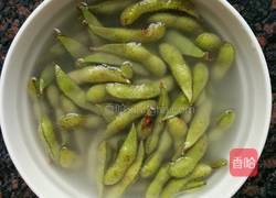 香辣凉拌毛豆的做法图解4