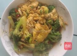 西兰花炒鸡蛋的做法图解10