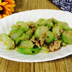 肉末炒丝瓜的做法[图]
