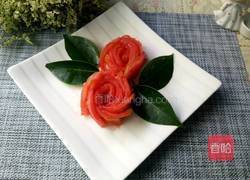 番茄玫瑰花的做法图解9
