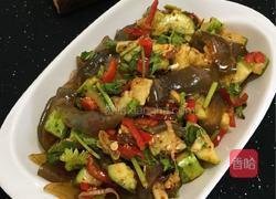 黄瓜拌凉皮的做法图解7