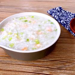 鲜虾香芹粥的做法[图]