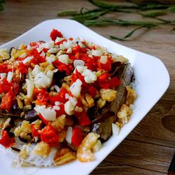 剁椒粉丝蒸茄子的做法[图]