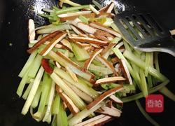 芹菜豆干炒肉丝的做法图解4