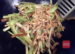 芹菜豆干炒肉丝的做法图解5