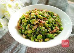 毛豆炒肉的做法图解12