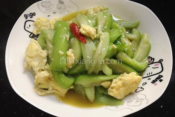 丝瓜炒鸡蛋